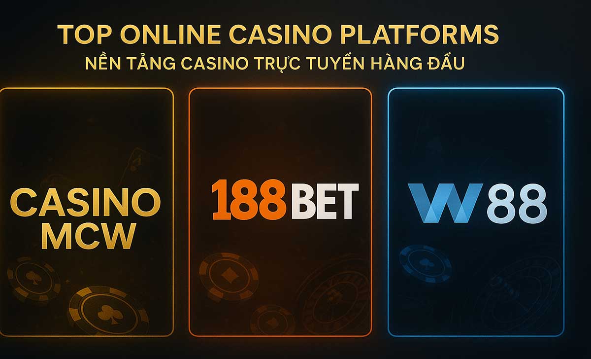 Giới thiệu tổng quan về MCW Casino, 188Bet và W88