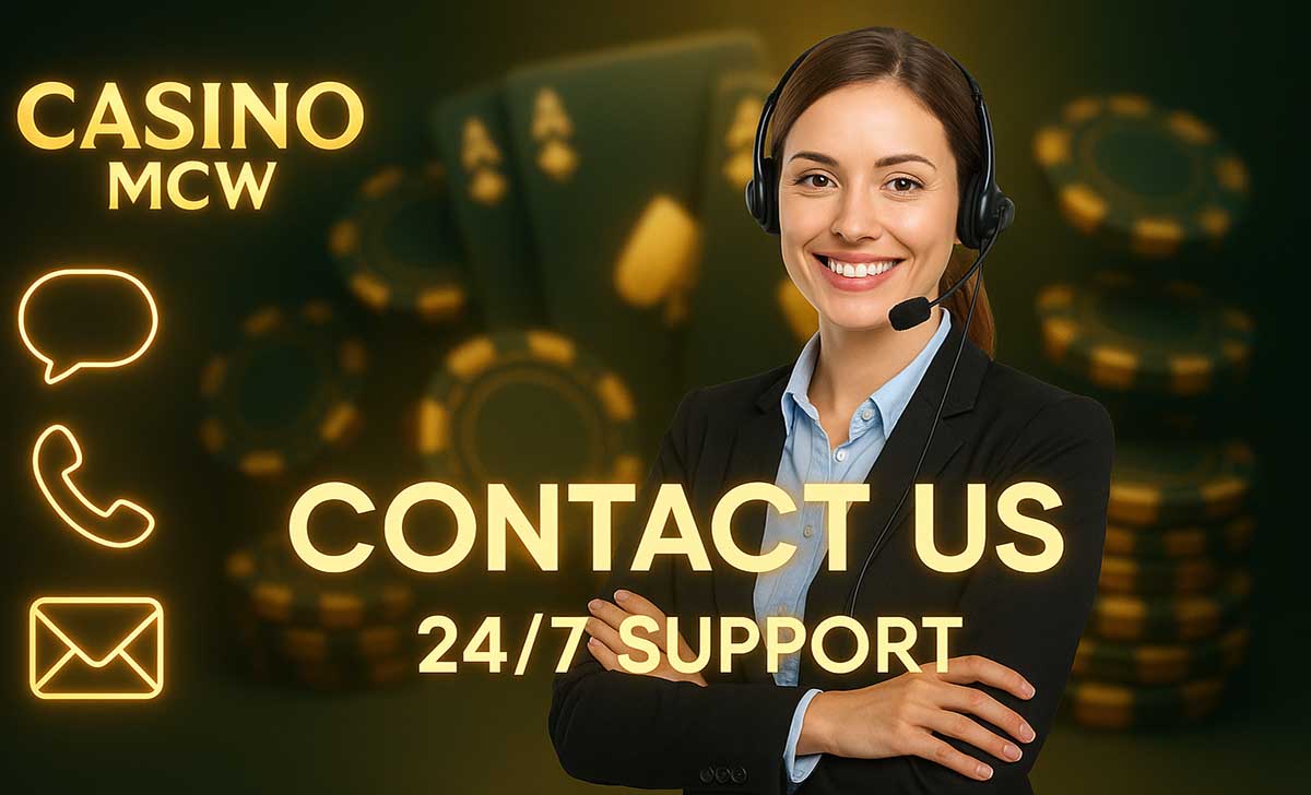 Các kênh liên hệ MCW Casino