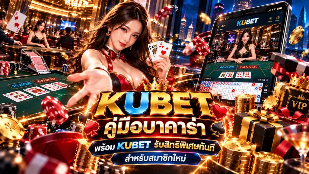KUBET คู่มือบาคาร่า พร้อม KUBET รับสิทธิพิเศษทันที สำหรับสมาชิกใหม่